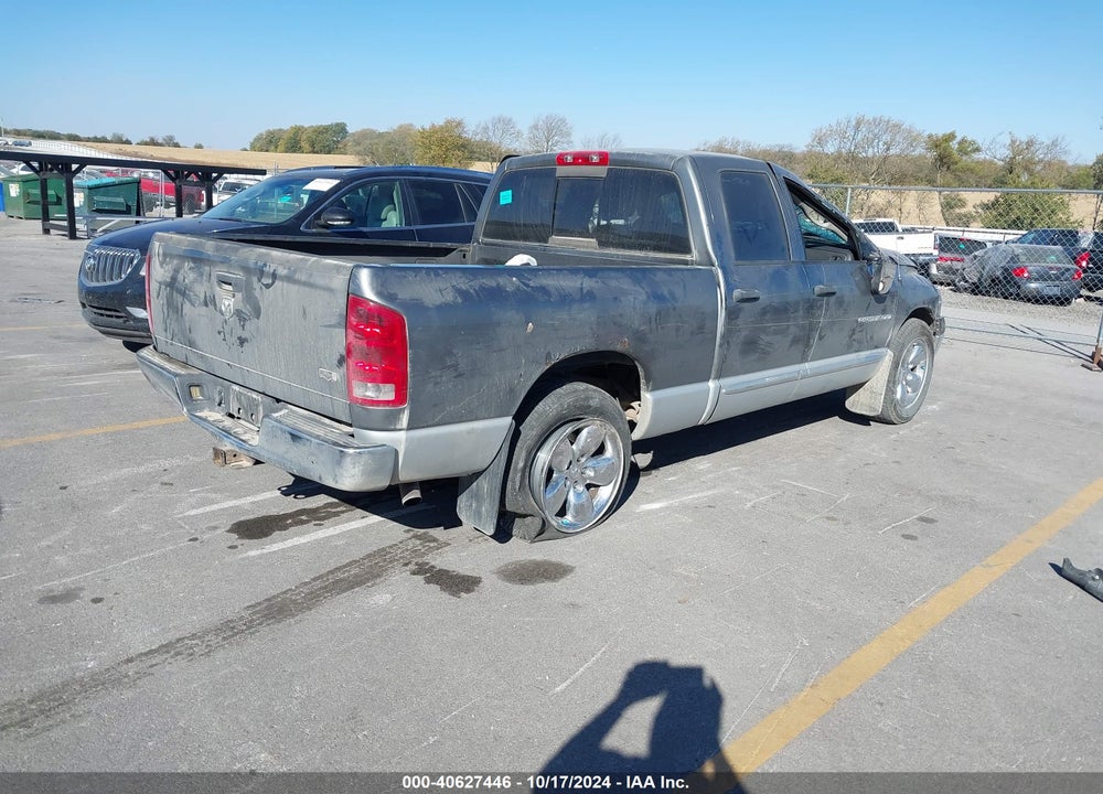 2005 DODGE RAM 1500 SLT/LARAMIE VIN: 1D7HA18D95S180836
