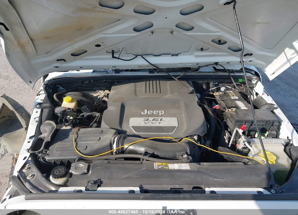 2013 JEEP WRANGLER UNLIMITED SPORT RHD VIN: 1C4BJWKG3DL630411