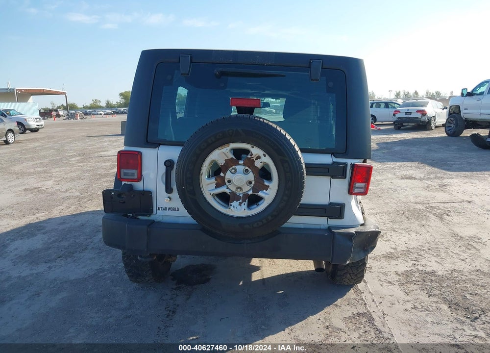 2013 JEEP WRANGLER UNLIMITED SPORT RHD VIN: 1C4BJWKG3DL630411