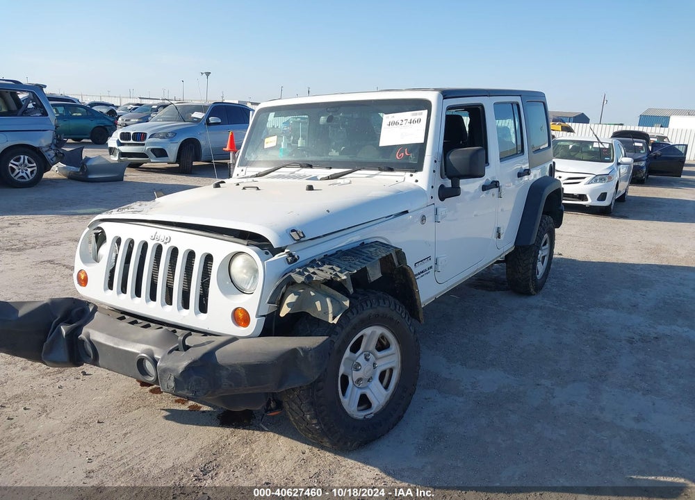 2013 JEEP WRANGLER UNLIMITED SPORT RHD VIN: 1C4BJWKG3DL630411