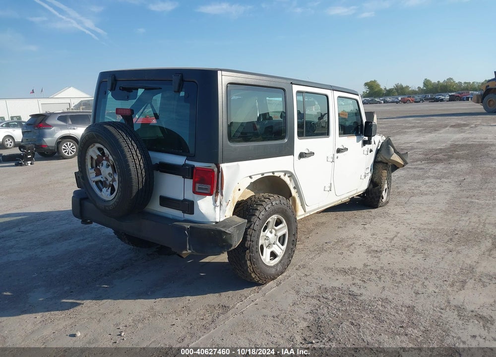 2013 JEEP WRANGLER UNLIMITED SPORT RHD VIN: 1C4BJWKG3DL630411