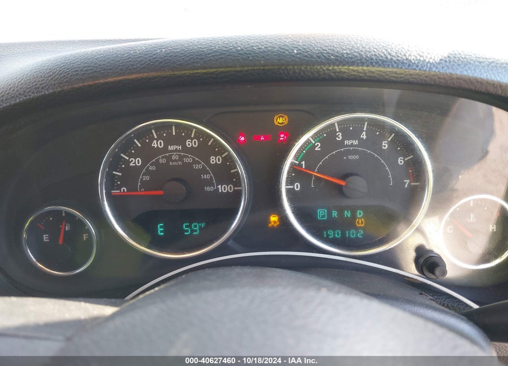 2013 JEEP WRANGLER UNLIMITED SPORT RHD VIN: 1C4BJWKG3DL630411