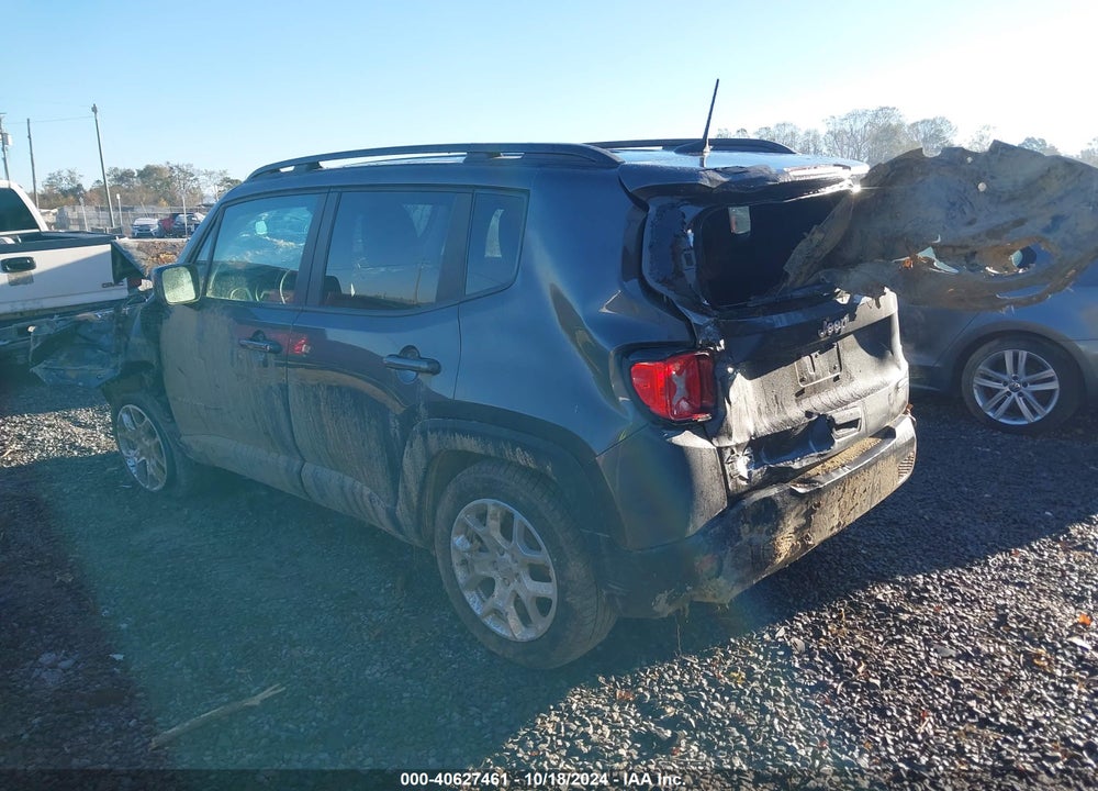 2018 JEEP RENEGADE LATITUDE 4X4 VIN: ZACCJBBB8JPH53680