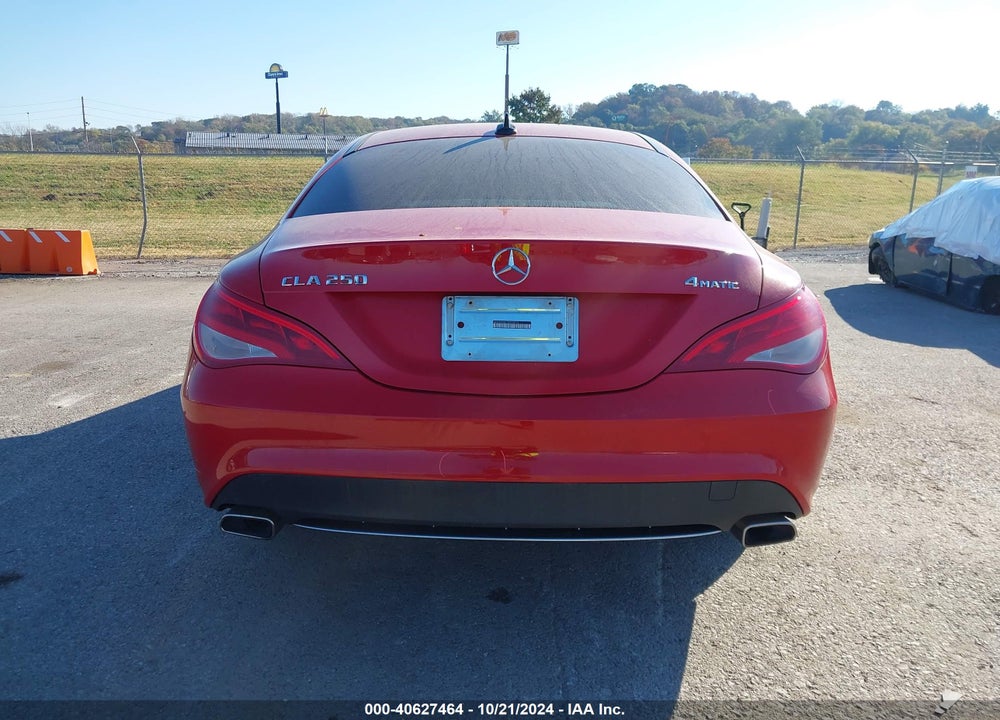2016 MERCEDES-BENZ CLA 250 4MATIC VIN: WDDSJ4GB1GN330012