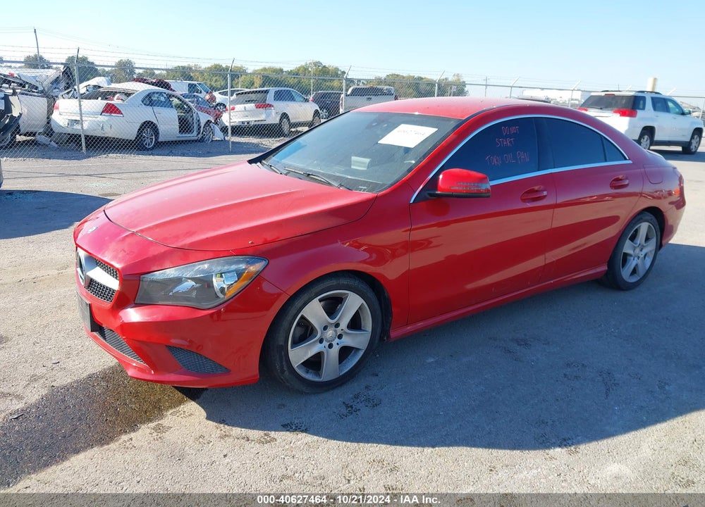 2016 MERCEDES-BENZ CLA 250 4MATIC VIN: WDDSJ4GB1GN330012