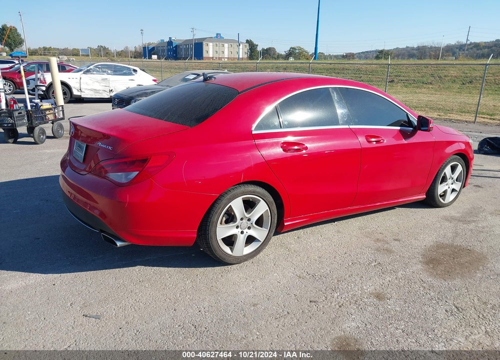2016 MERCEDES-BENZ CLA 250 4MATIC VIN: WDDSJ4GB1GN330012