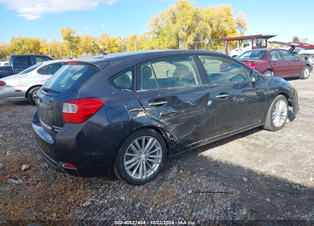 2013 SUBARU IMPREZA 2.0I LIMITED VIN: JF1GPAH60D2835573