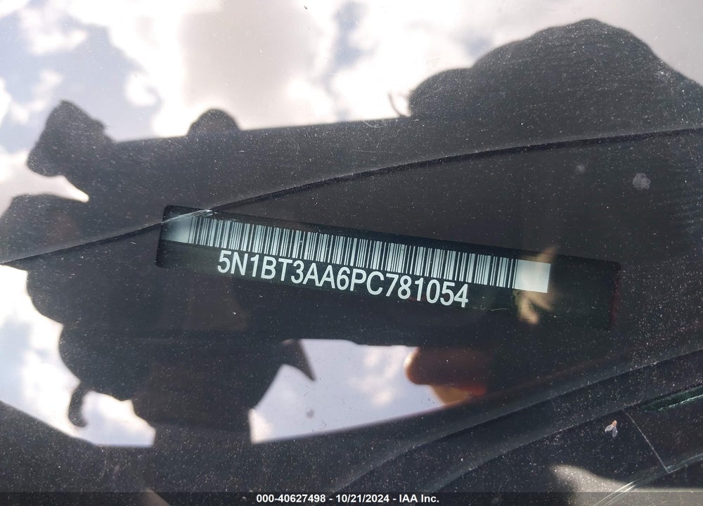 2023 NISSAN ROGUE S FWD VIN: 5N1BT3AA6PC781054