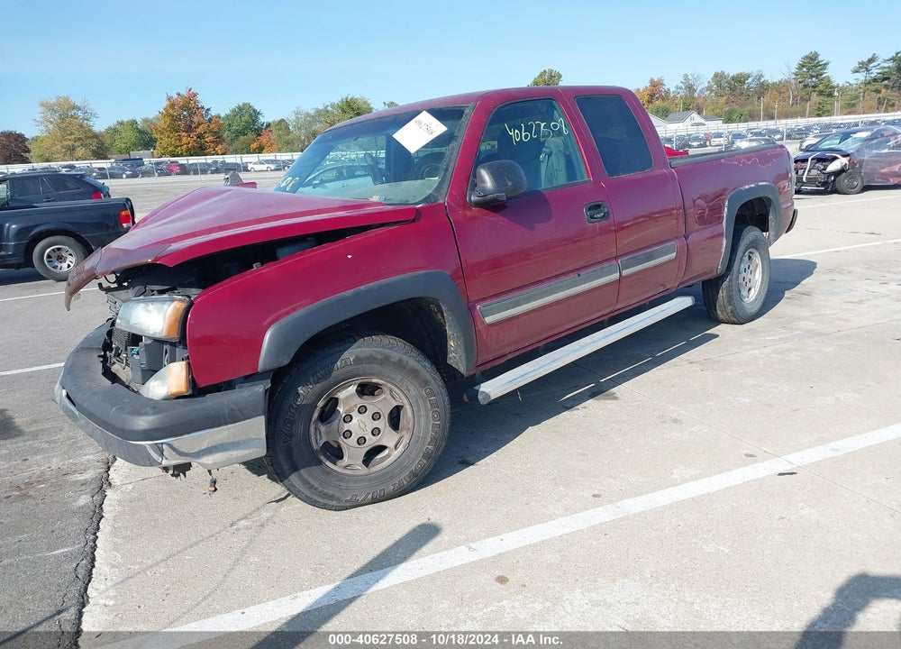 2004 CHEVROLET SILVERADO 1500 Z71 VIN: 2GCEK19T241159776