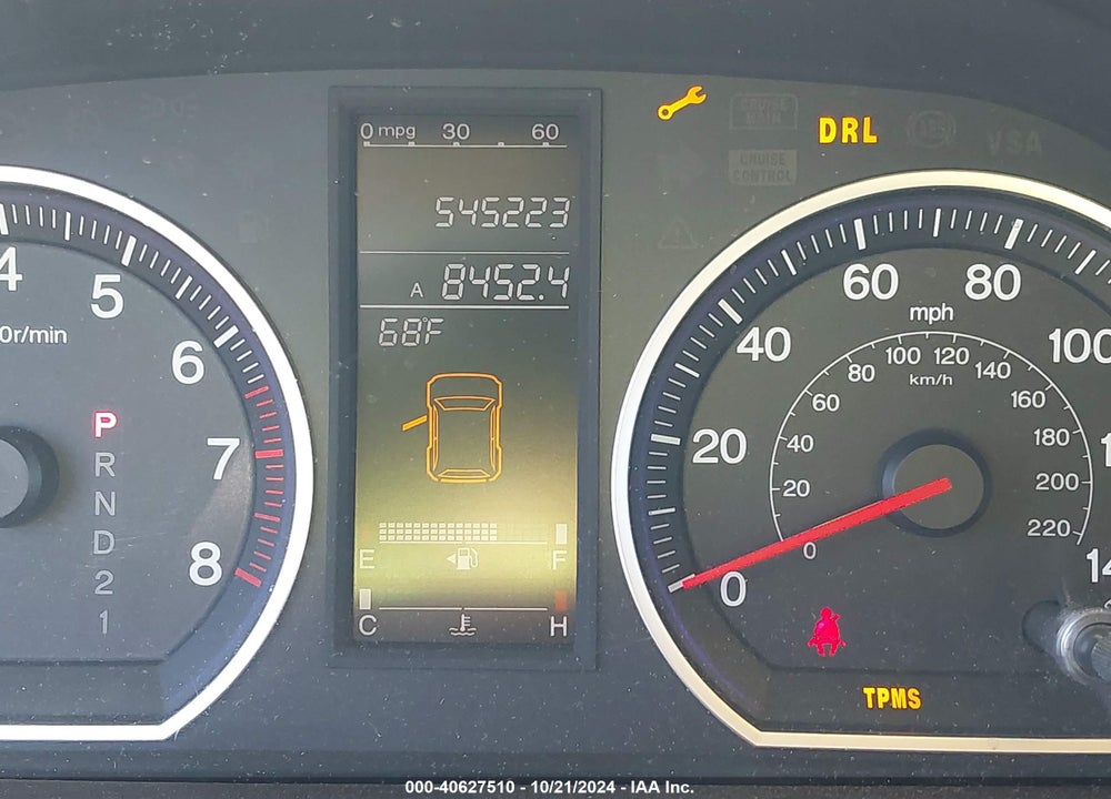 2008 HONDA CR-V EX VIN: 5J6RE48568L036540
