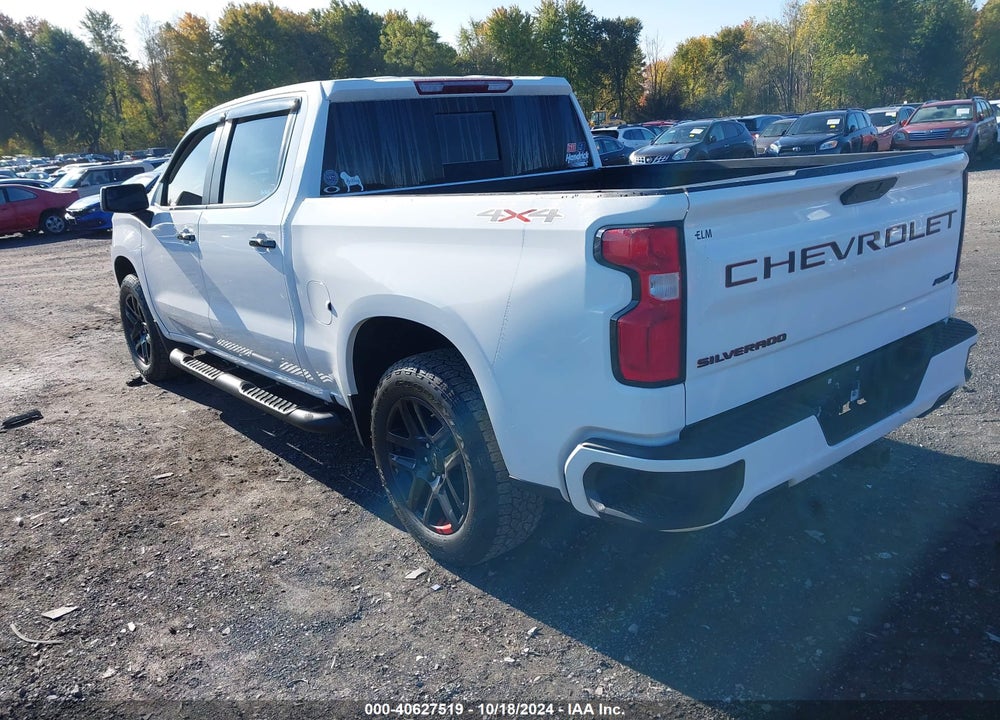 2021 CHEVROLET SILVERADO 1500 4WD SHORT BED RST VIN: 1GCUYEED0MZ316227
