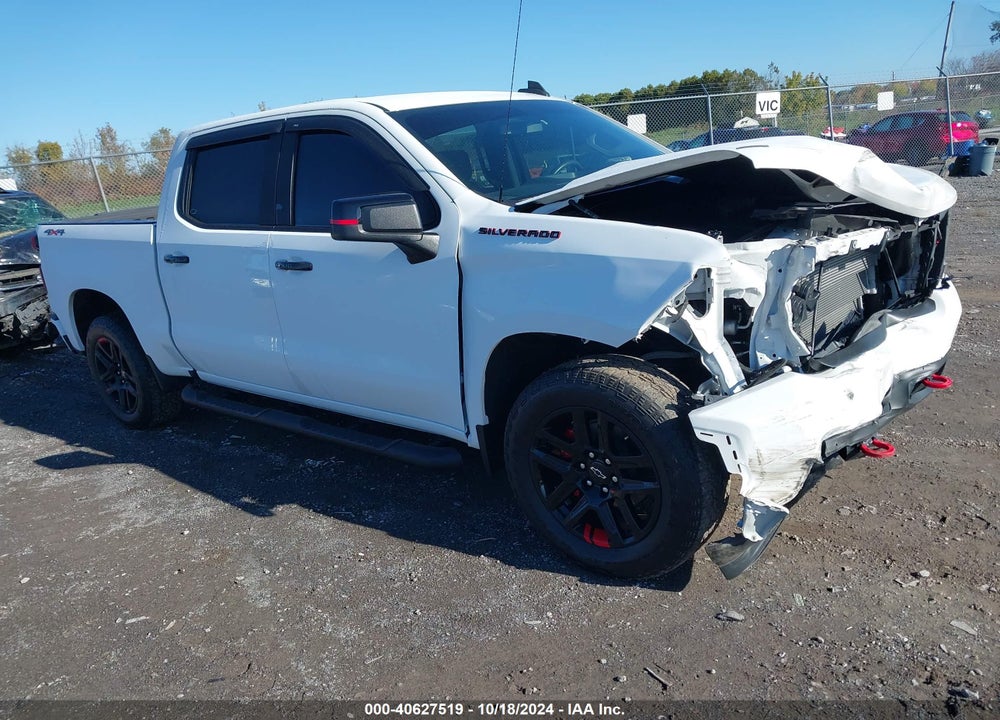 2021 CHEVROLET SILVERADO 1500 4WD SHORT BED RST VIN: 1GCUYEED0MZ316227