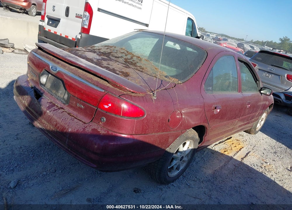 1999 FORD CONTOUR SE VIN: 3FAFP66L7XM115881