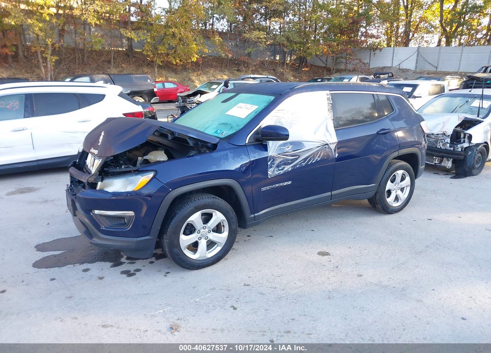 2018 JEEP COMPASS LATITUDE 4X4 VIN: 3C4NJDBBXJT108008