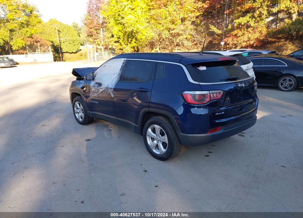 2018 JEEP COMPASS LATITUDE 4X4 VIN: 3C4NJDBBXJT108008
