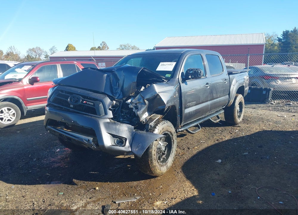 2014 TOYOTA TACOMA DOUBLE CAB VIN: 3TMLU4EN7EM146638