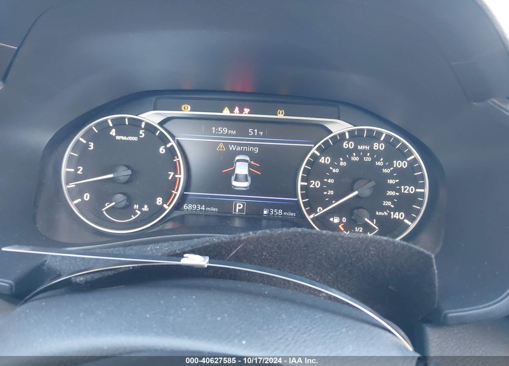 2019 NISSAN ALTIMA 2.5 SV VIN: 1N4BL4DW1KC194728