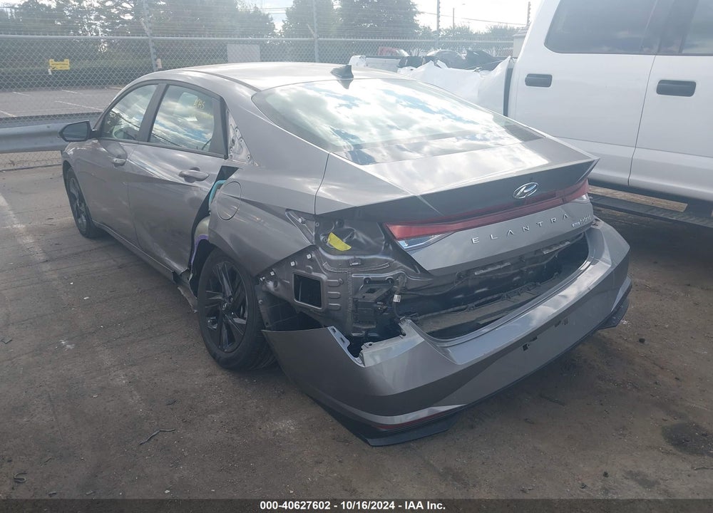 2023 HYUNDAI ELANTRA HYBRID BLUE VIN: KMHLM4AJ2PU084403