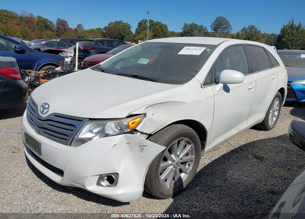 2010 TOYOTA VENZA VIN: 4T3BA3BB8AU017616
