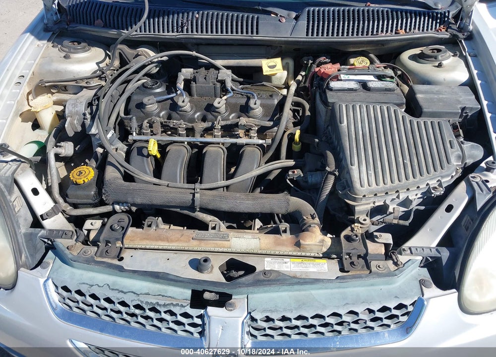 2003 DODGE NEON VIN: 1B3ES56C43D215636