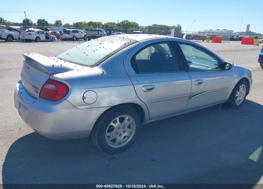 2003 DODGE NEON VIN: 1B3ES56C43D215636