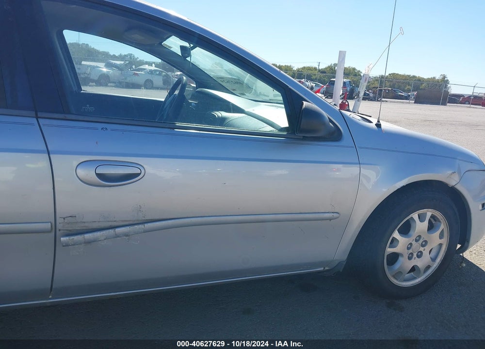 2003 DODGE NEON VIN: 1B3ES56C43D215636
