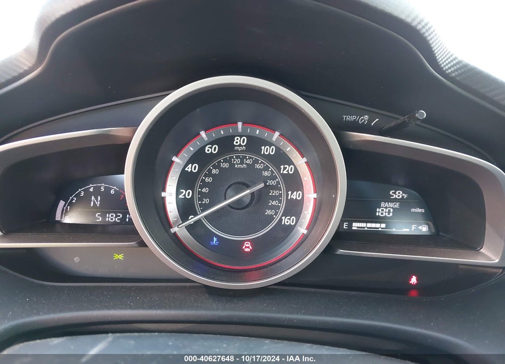 2015 MAZDA 3 I GRAND TOURING VIN: JM1BM1W77F1240706