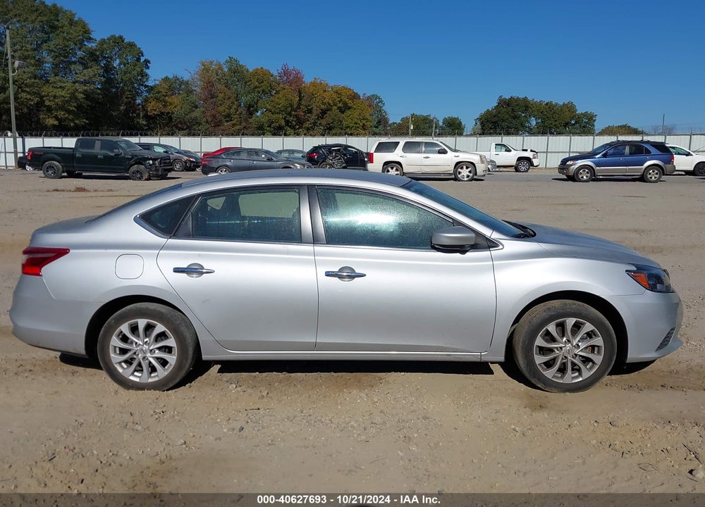 2019 NISSAN SENTRA SV VIN: 3N1AB7AP6KY273913