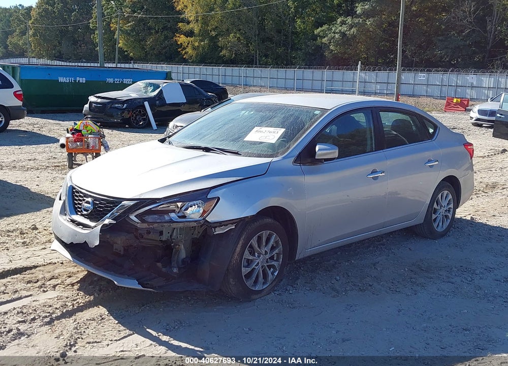2019 NISSAN SENTRA SV VIN: 3N1AB7AP6KY273913