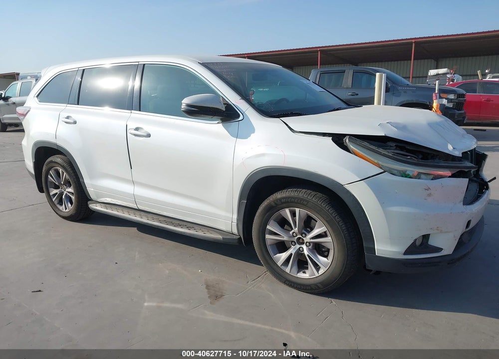 2016 TOYOTA HIGHLANDER LE PLUS V6 VIN: 5TDZKRFH0GS141421