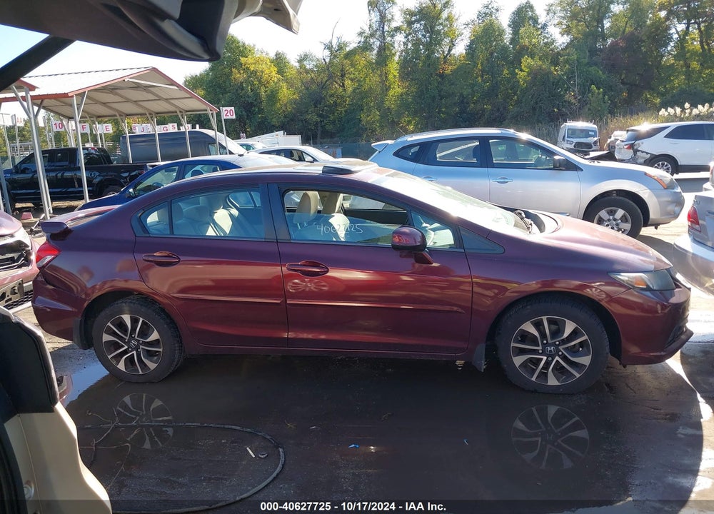 2013 HONDA CIVIC EX VIN: 19XFB2F82DE285830