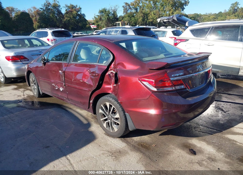 2013 HONDA CIVIC EX VIN: 19XFB2F82DE285830