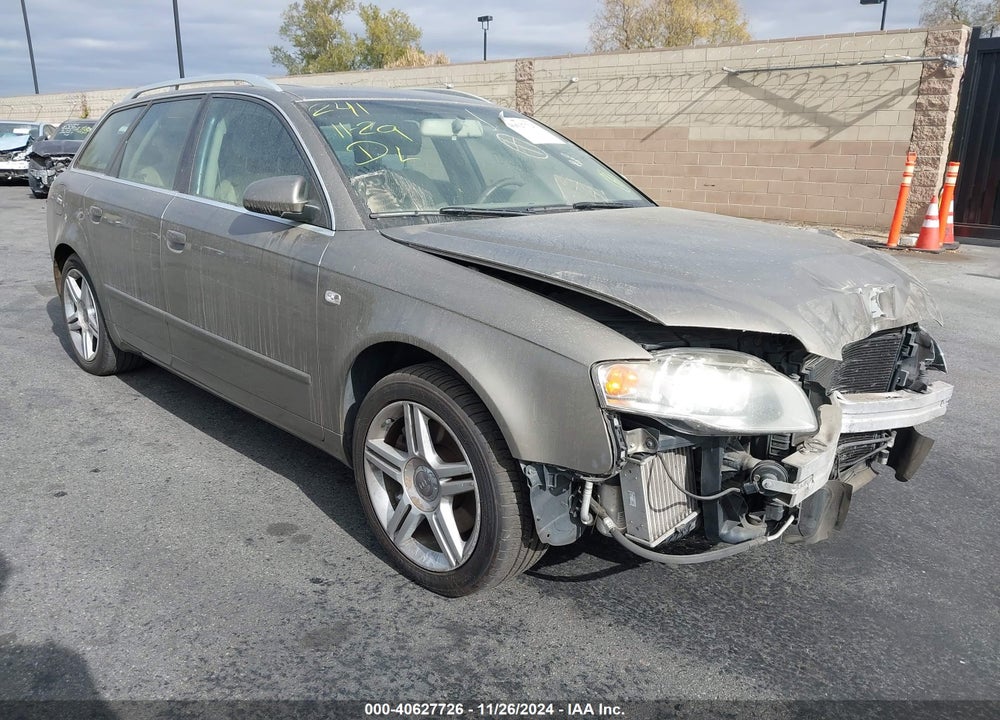 2007 AUDI A4 2.0T AVANT VIN: WAUKF78E87A209018