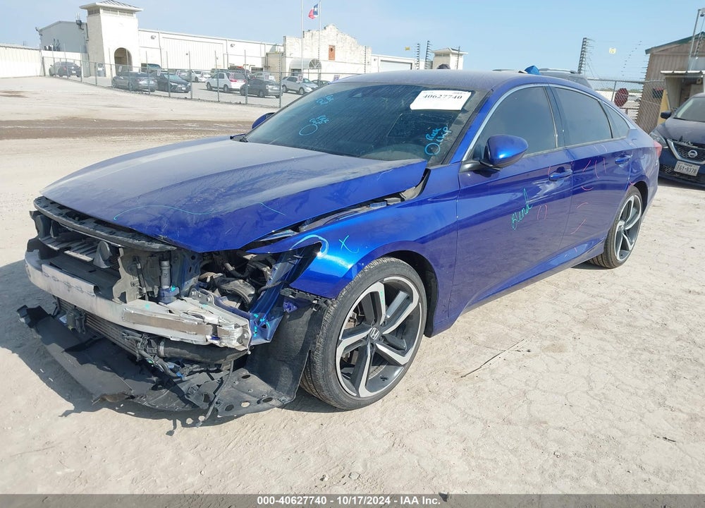 2018 HONDA ACCORD SPORT VIN: 1HGCV1F3XJA039388