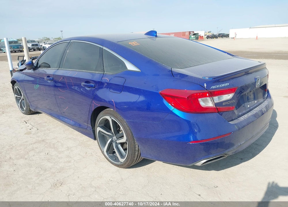 2018 HONDA ACCORD SPORT VIN: 1HGCV1F3XJA039388