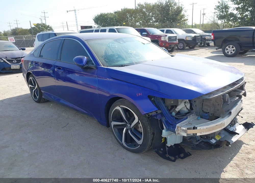 2018 HONDA ACCORD SPORT VIN: 1HGCV1F3XJA039388