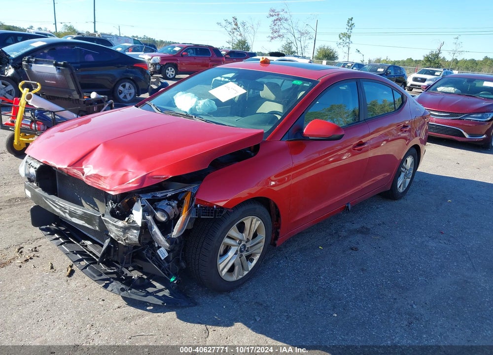 2019 HYUNDAI ELANTRA VALUE EDITION VIN: 5NPD84LF7KH485311
