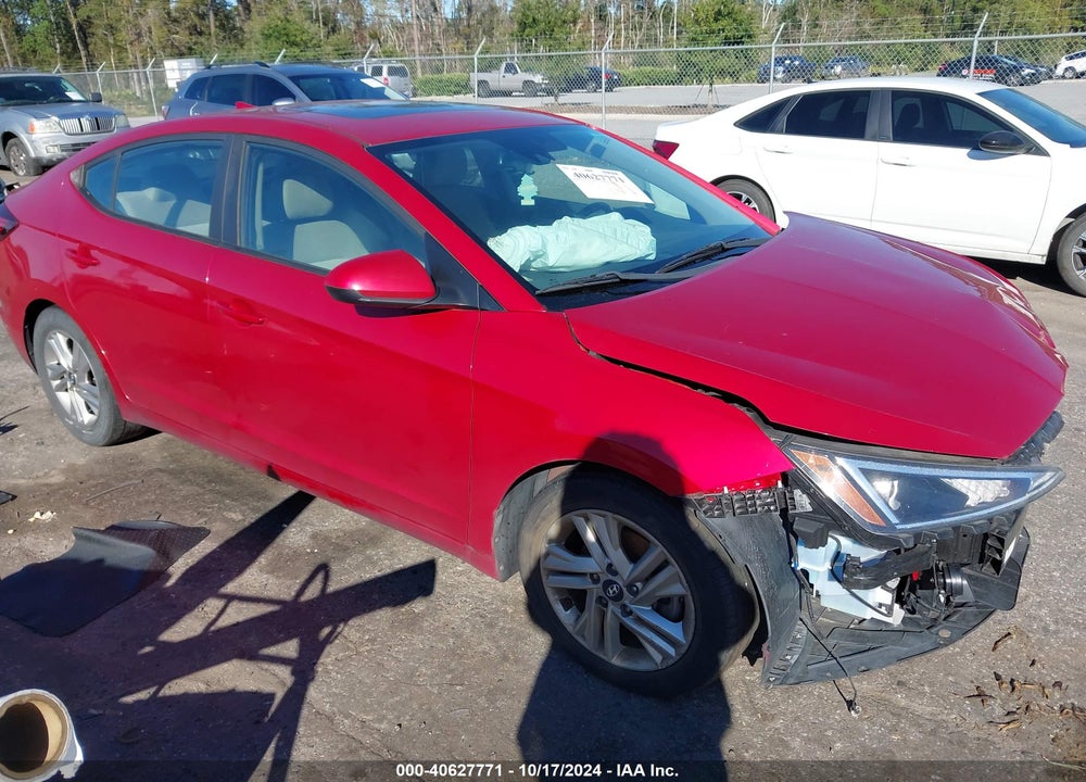 2019 HYUNDAI ELANTRA VALUE EDITION VIN: 5NPD84LF7KH485311