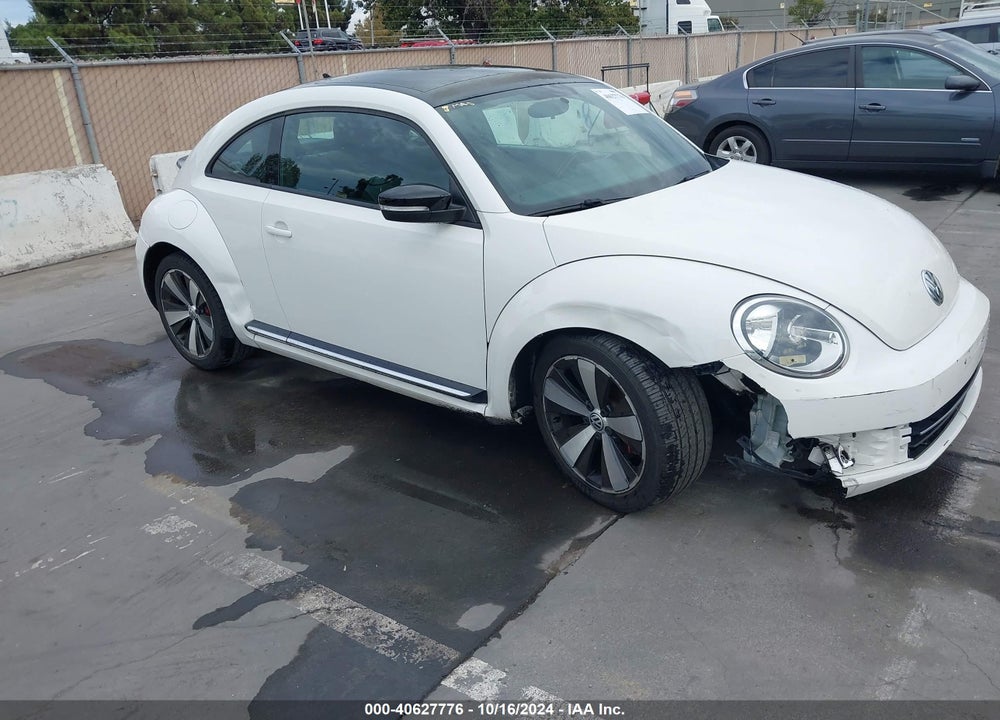 2012 VOLKSWAGEN BEETLE 2.0T TURBO VIN: 3VWVA7AT7CM654254