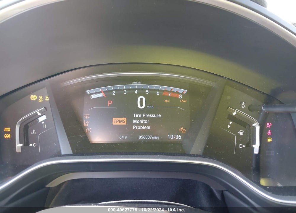 2019 HONDA CR-V EX-L VIN: 7FARW2H85KE058609