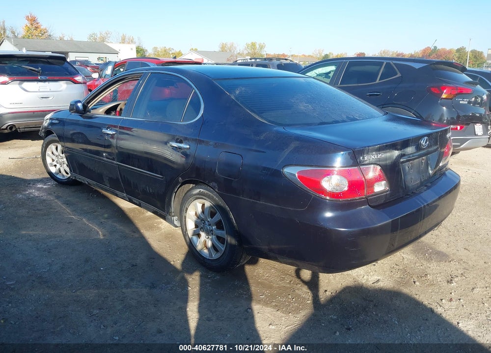 2003 LEXUS ES 300 VIN: JTHBF30G230101646