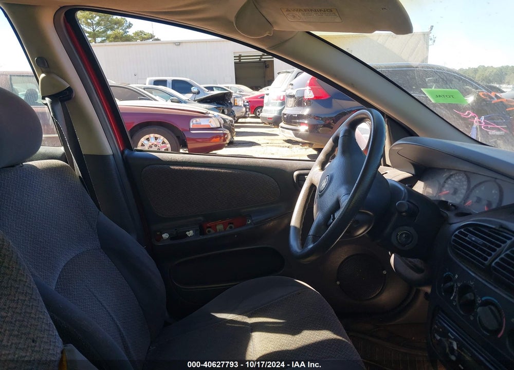 2000 DODGE NEON HIGHLINE VIN: 1B3ES46C4YD625239