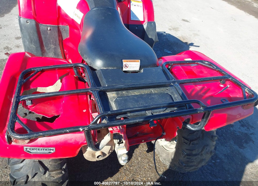 2019 HONDA TRX500 FE VIN: 1HFTE5139K4501779