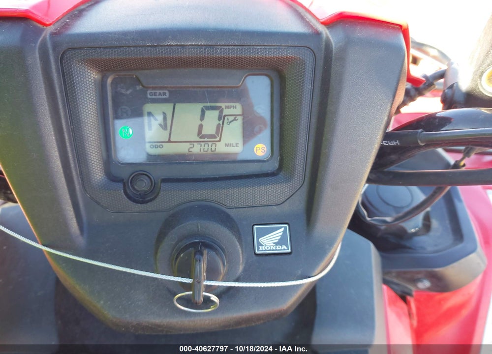 2019 HONDA TRX500 FE VIN: 1HFTE5139K4501779