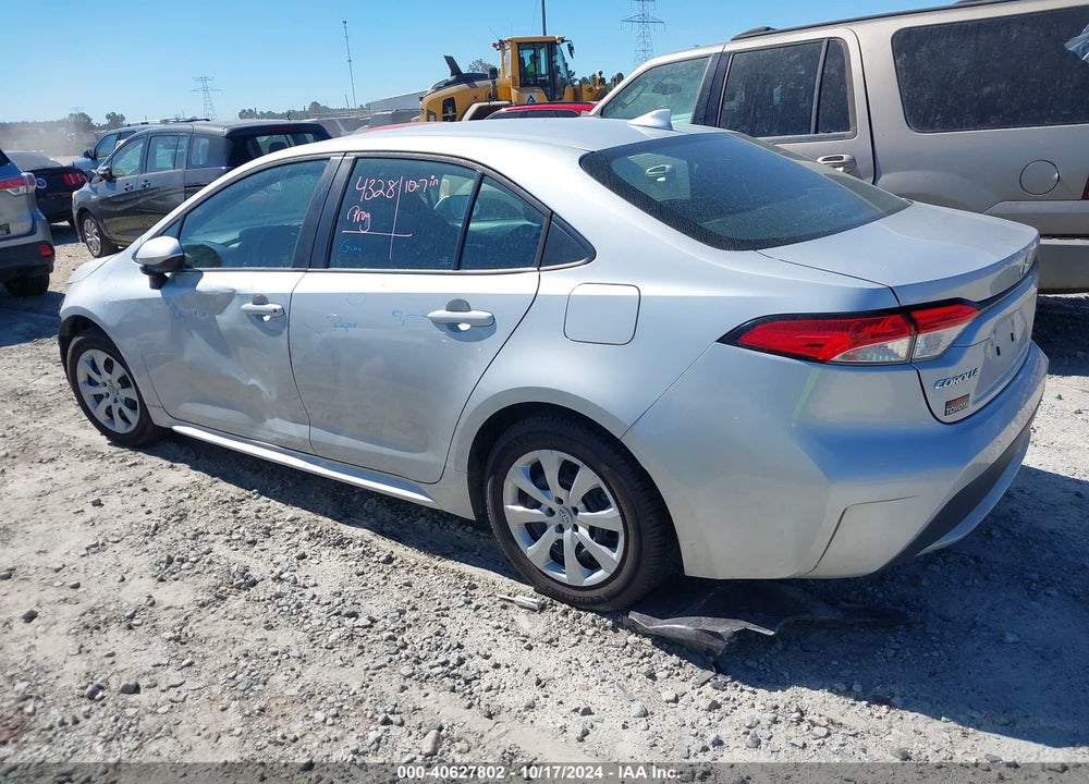 2021 TOYOTA COROLLA VIN: 5YFEPMAE9MP227539