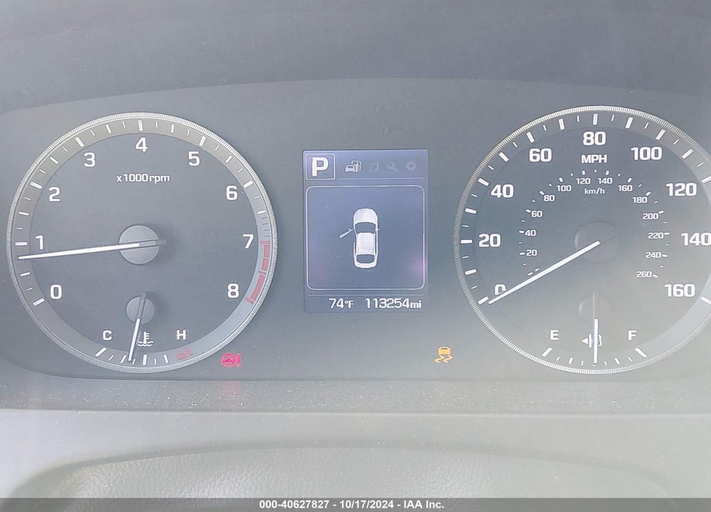 2017 HYUNDAI SONATA VIN: 5NPE24AF3HH574603