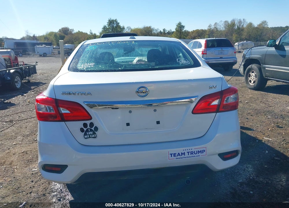 2016 NISSAN SENTRA SV VIN: 3N1AB7AP3GY297822