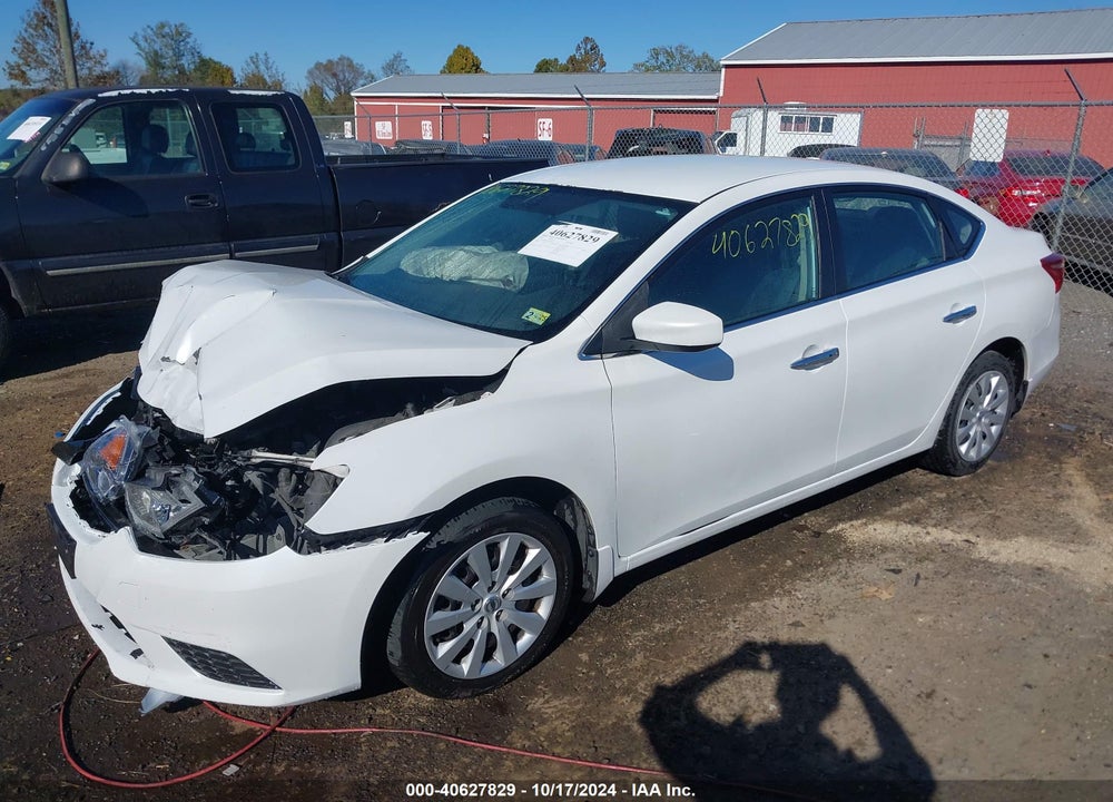 2016 NISSAN SENTRA SV VIN: 3N1AB7AP3GY297822