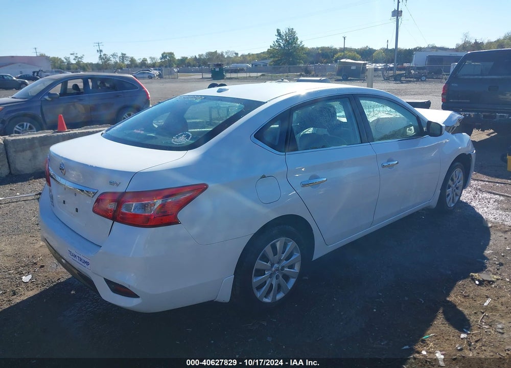 2016 NISSAN SENTRA SV VIN: 3N1AB7AP3GY297822