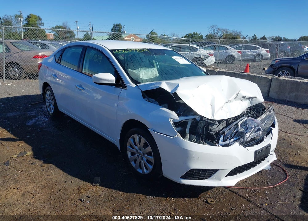 2016 NISSAN SENTRA SV VIN: 3N1AB7AP3GY297822